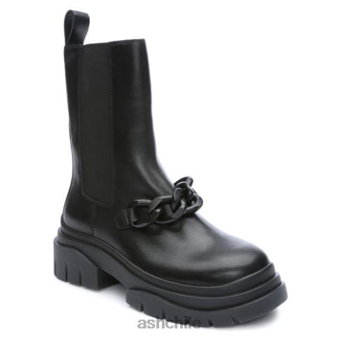 bota de moda con cadena squall mujer negro R0R6289 ASH botas